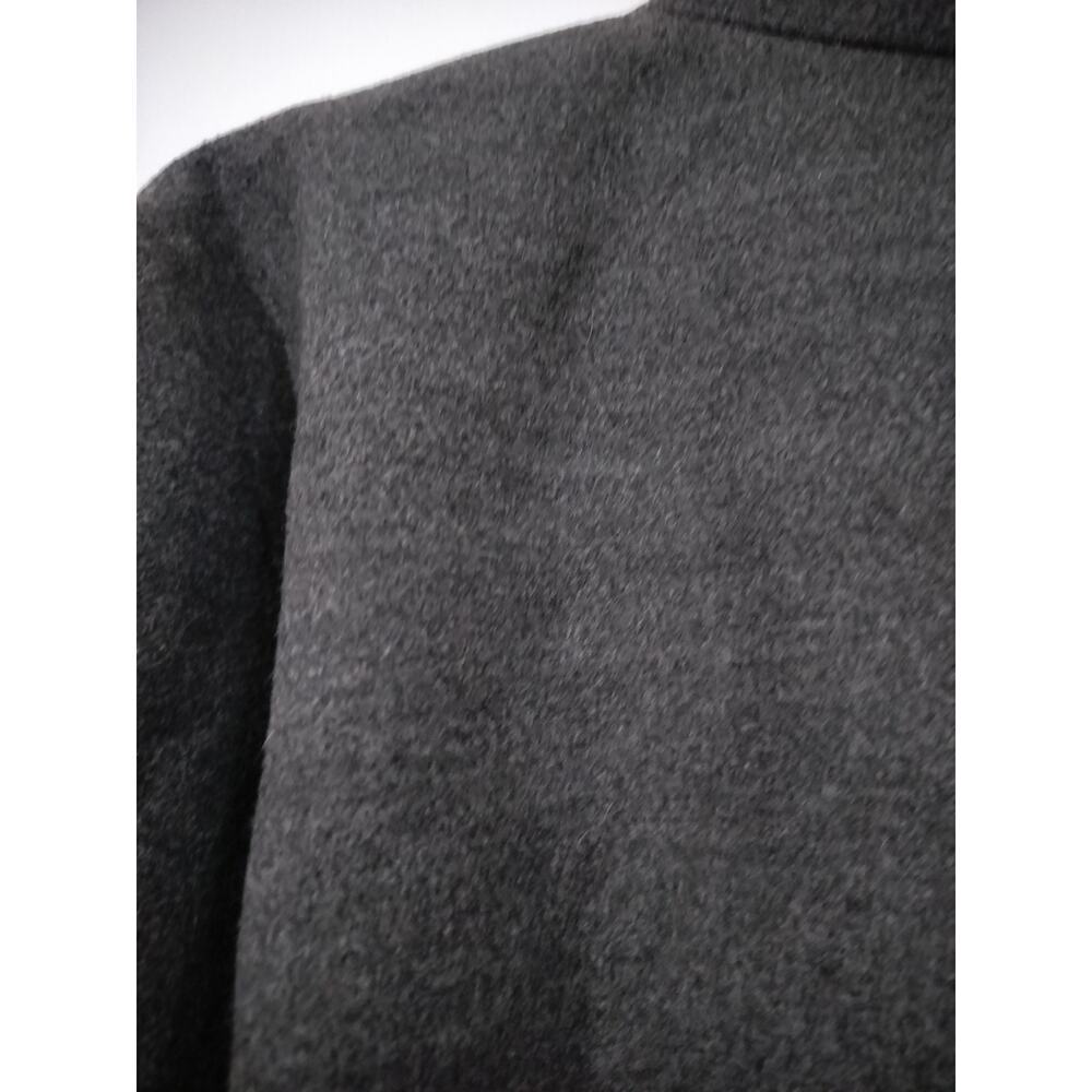 3523) Old Navy Women Charcoal Gray Cropped Peacoat Jacket Size Large - Picture 7 of 10